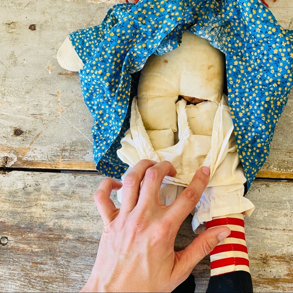 ♥️ Vintage ♥️ Old Raggedy Ann Doll - Picture 10 of 12